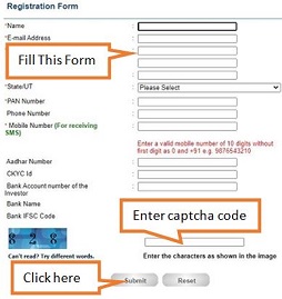 fill registration form